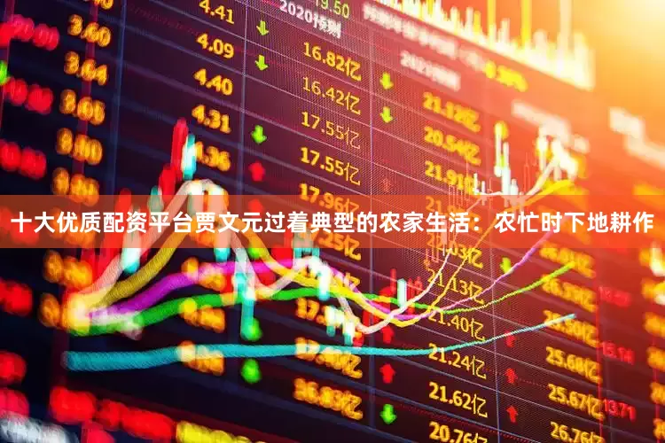 十大优质配资平台贾文元过着典型的农家生活：农忙时下地耕作