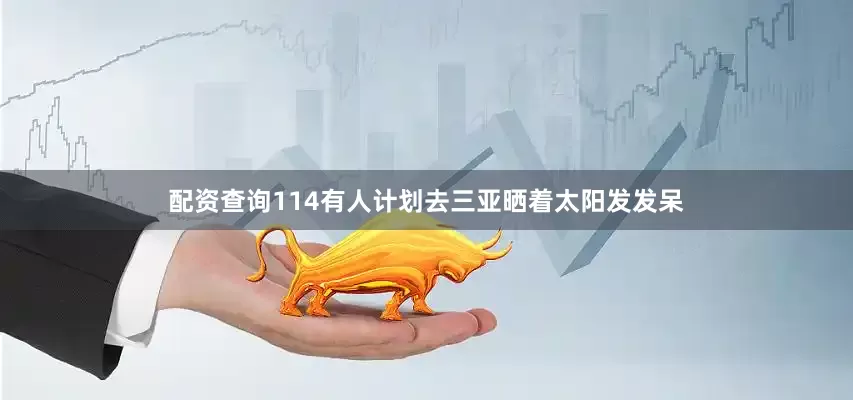 配资查询114有人计划去三亚晒着太阳发发呆
